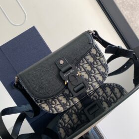 Mini Saddle Messenger Bag with Flap