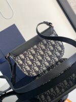 Mini Saddle Messenger Bag with Flap - Image 6
