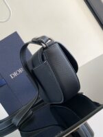 Mini Saddle Messenger Bag with Flap - Image 2