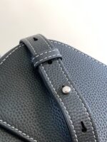 Mini Saddle Messenger Bag with Flap - Image 5