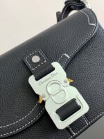 Mini Saddle Messenger Bag with Flap - Image 6