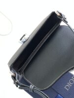 Mini Saddle Messenger Bag with Flap - Image 8