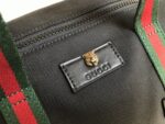 Black Technical Canvas Duffle - Image 4