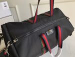 Black Technical Canvas Duffle - Image 6