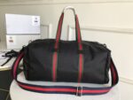 Black Technical Canvas Duffle - Image 3