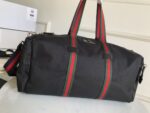 Black Technical Canvas Duffle - Image 2