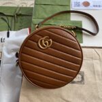 GG Marmont mini round shoulder bag