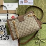 Padlock GG small shoulder bag 25cm - Image 2