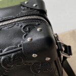 GG shoulder bag with leather details - Image 5