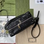 GG shoulder bag with leather details - Image 2