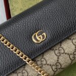 Bi-colour GG Marmont wallet on chain - Image 6
