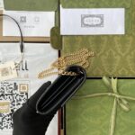 Bi-colour GG Marmont wallet on chain - Image 4