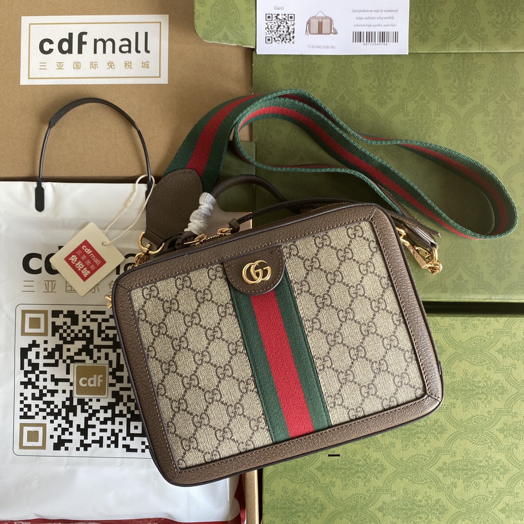 i1638000447_5349_0.jpg Ophidia small GG shoulder bag 25cm - Image 1