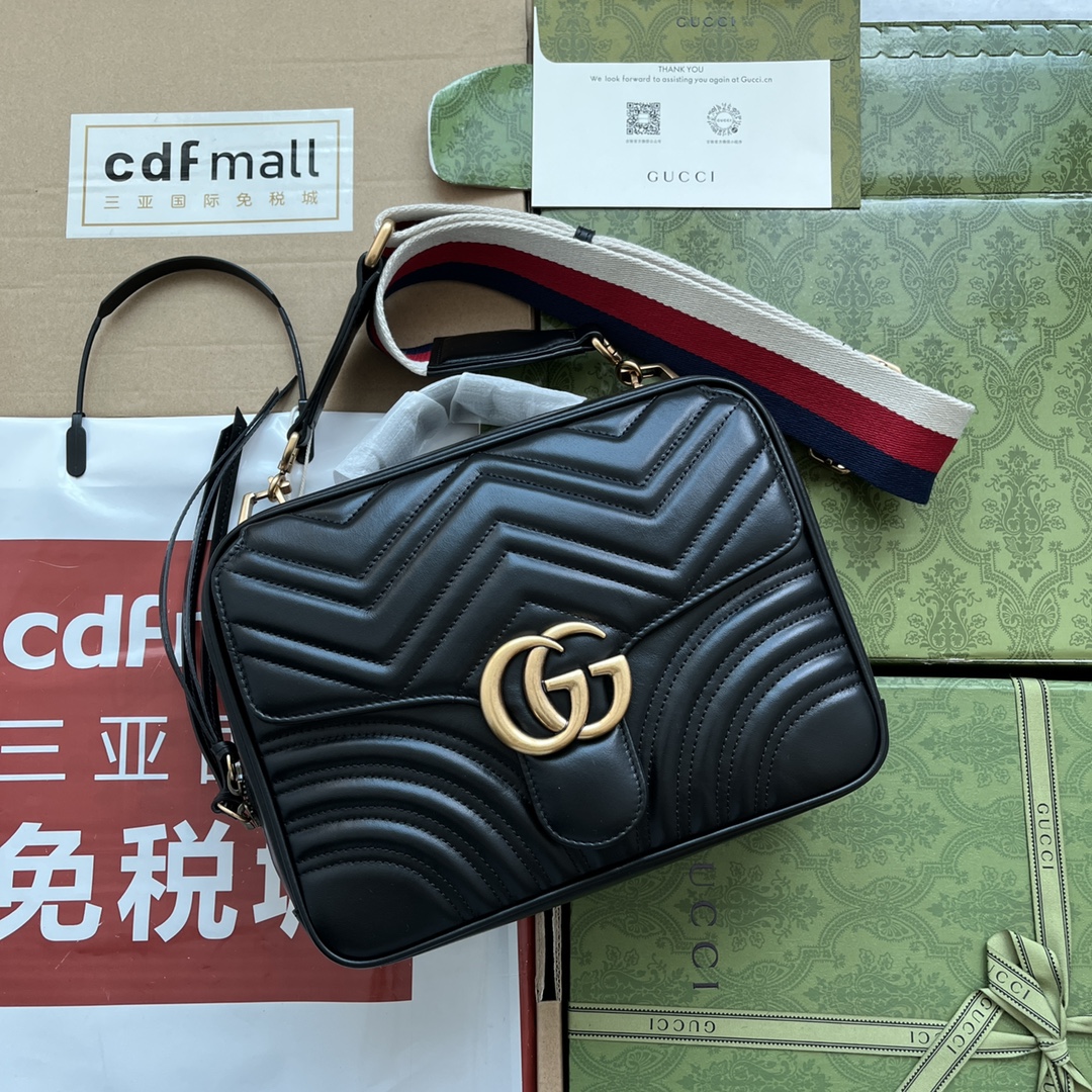 i1689155211_6673_0.jpg GG Marmont small shoulder bag 25cm - Image 1