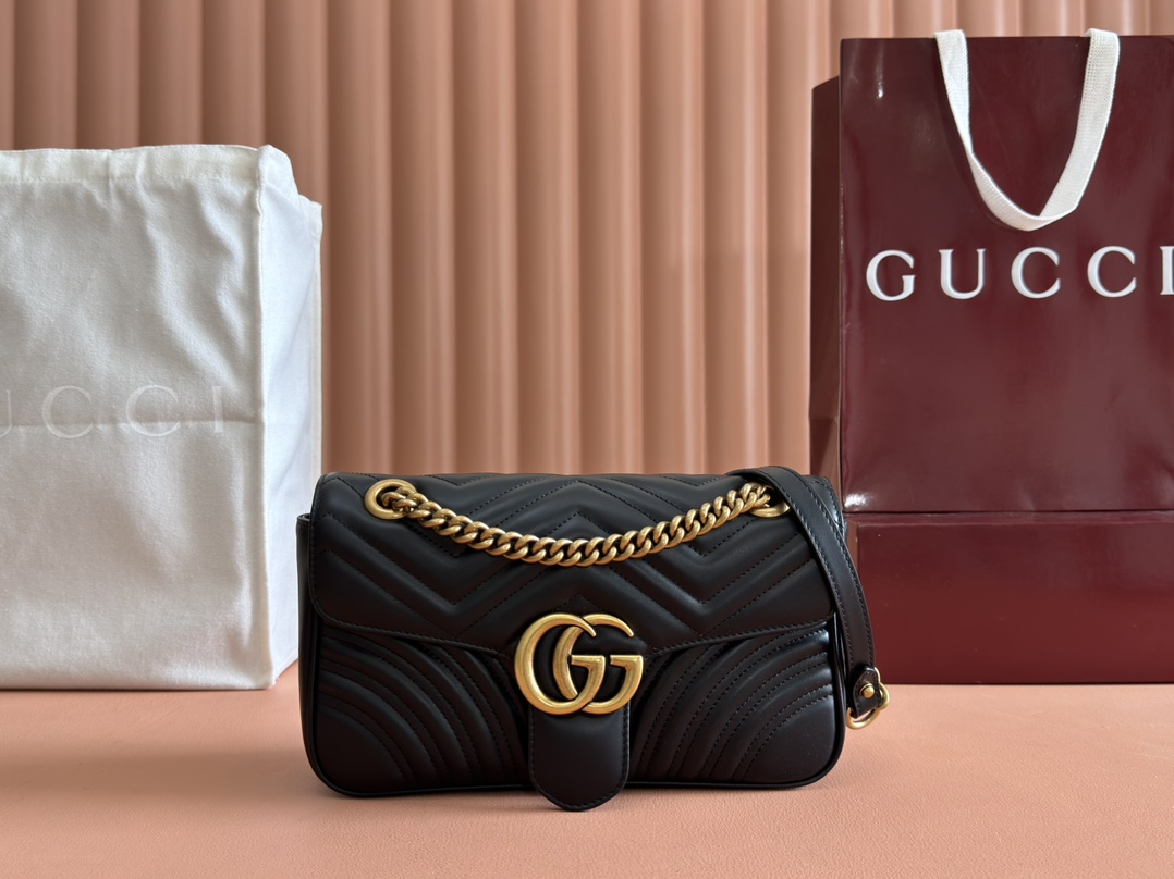 i1744372452_2436_3.jpg GG Marmont medium shoulder bag 26cm - Image 1
