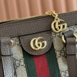 Ophidia small GG tote bag Black 24cm - Image 5
