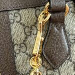 Ophidia small GG tote bag Black 24cm - Image 7