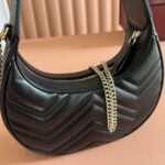 GG Marmont small shoulder bag Shine Metal - Image 6