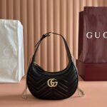 GG Marmont small shoulder bag Shine Metal